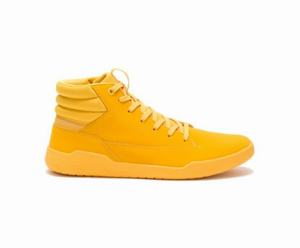 Caterpillar CODE Hex Hi Sneakers Herre Gul | 752031-OKH