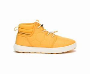 Caterpillar CODE Scout Mid Sneakers Dame Gul | 325401-QUY