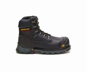 Caterpillar Excavator XL 6" Waterproof Composite Toe Sikkerhedsstøvler Herre Sort | 301856-BEN