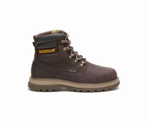 Caterpillar Fairbanks 6" Waterproof Steel Toe Sikkerhedsstøvler Herre Brune | 537049-QEU