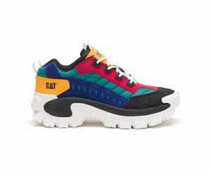 Caterpillar Intruder Sneakers Dame Dyb Rød / Sort | 183256-MIW