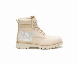 Caterpillar Lyric Bold Vandrestøvler Dame Beige | 780459-SZA