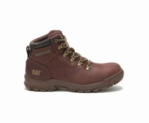 Caterpillar Mae Steel Toe Waterproof Sikkerhedsstøvler Dame Brune | 410825-QSR