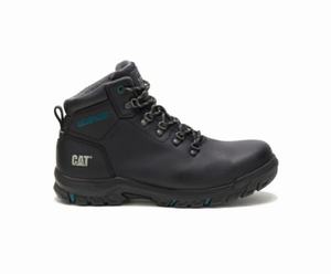 Caterpillar Mae Steel Toe Waterproof Sikkerhedsstøvler Dame Sort | 908562-ULC