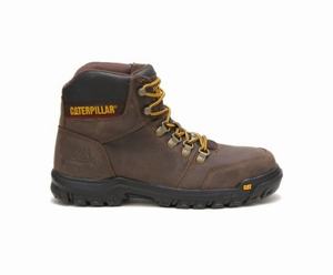 Caterpillar Outline Steel Toe Sikkerhedsstøvler Herre Brune | 486503-HQE