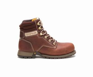 Caterpillar Paisley 6" Steel Toe Sikkerhedsstøvler Dame Brune | 950418-ZLB