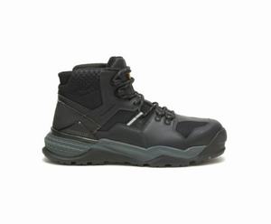 Caterpillar Provoke Mid Waterproof Alloy Toe Sikkerhedsstøvler Herre Brune / Sort | 685170-LBN