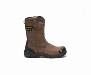 Caterpillar Spur Steel Toe Sikkerhedsstøvler Herre Brune | 734269-LUZ