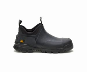 Caterpillar Stormers Steel Toe Arbejdsstøvler Herre Sort | 495312-VPQ